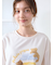 はちみつベア柄ワンポイントTシャツ
