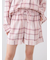 トレンドチェック柄ショートパンツ