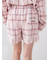 トレンドチェック柄ショートパンツ