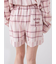 トレンドチェック柄ショートパンツ