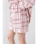 トレンドチェック柄ショートパンツ