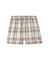 トレンドチェック柄ショートパンツ