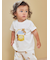 【BABY】はちみつベア柄ワンポイントTシャツ