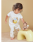 【BABY】はちみつベア柄ワンポイントTシャツ