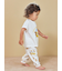 【BABY】はちみつベア柄ワンポイントTシャツ