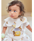 【BABY】はちみつベア柄ワンポイントTシャツ