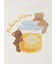 【BABY】はちみつベア柄ワンポイントTシャツ
