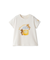 【BABY】はちみつベア柄ワンポイントTシャツ