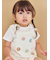【BABY】ベビモコフラワーロンパース