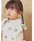 【BABY】ベビモコフラワーロンパース
