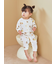 【BABY】はちみつベア柄ロンパース