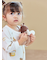 【ラッピング済み】【BABY】ベビモコベアジャガードブランケット&ラトルSET