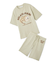 【ONLINE限定】【HOMME】sleeping cat ジャガードプルオーバー＆ハーフパンツセット