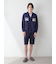 【HOMME】sleeping cat ジャガードカーディガン