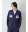 【HOMME】sleeping cat ジャガードカーディガン