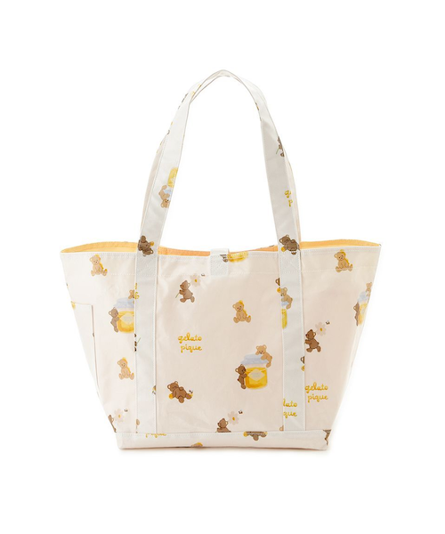 送料無料】 ジェラートピケ はちみつベア柄ママバッグ ジェラピケ