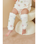 【BABY】ベビモコフラワーレッグウォーマー