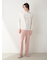 【HOMME】レーヨンカレッジロゴロングパンツ