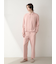 【HOMME】レーヨンカレッジロゴロングパンツ