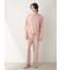【HOMME】レーヨンカレッジロゴロングパンツ