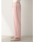 【HOMME】レーヨンカレッジロゴロングパンツ