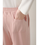 【HOMME】レーヨンカレッジロゴロングパンツ