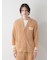 【HOMME】メランジワッフルカーディガン