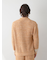 【HOMME】メランジワッフルカーディガン