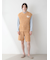 【HOMME】メランジワッフルハーフパンツ