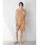 【HOMME】メランジワッフルハーフパンツ