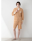 【HOMME】メランジワッフルハーフパンツ