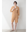 【HOMME】メランジワッフルハーフパンツ