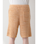 【HOMME】メランジワッフルハーフパンツ