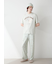 【ONLINE限定】【HOMME】sleeping cat ワンポイントTシャツ＆総柄ロングパンツセット