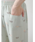 【ONLINE限定】【HOMME】sleeping cat ワンポイントTシャツ＆総柄ロングパンツセット