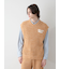 【HOMME】メランジワッフルベスト