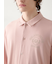 【HOMME】レーヨンカレッジロゴシャツ