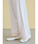 スムーズィートリムロングパンツ