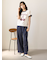 ワンポイントロングパンツ