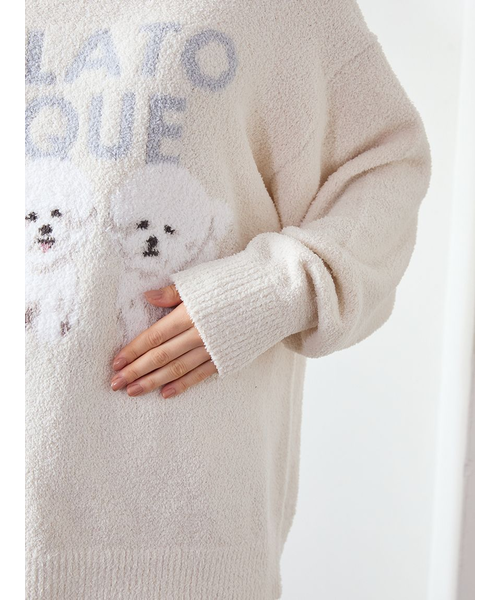 モチーフジャガードプルオーバー｜ジェラートピケの通販｜&mall