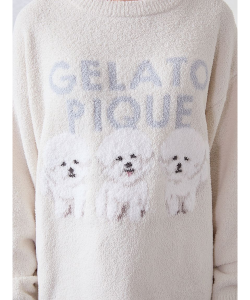 モチーフジャガードプルオーバー｜ジェラートピケの通販｜&mall