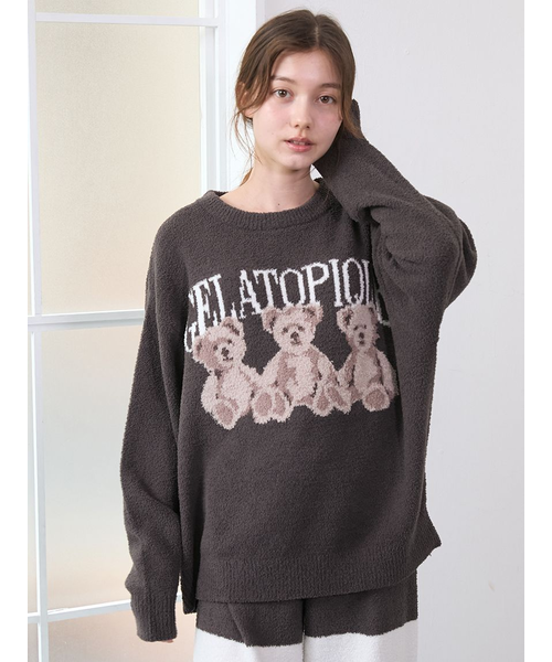 モチーフジャガードプルオーバー｜ジェラートピケの通販｜&mall