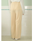 リブロングパンツ