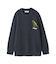 【HOMME】ワッフルダイナソーパーカ