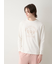 【HOMME】レーヨンカレッジロゴTシャツ