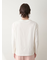 【HOMME】レーヨンカレッジロゴTシャツ