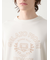 【HOMME】レーヨンカレッジロゴTシャツ
