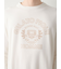 【HOMME】レーヨンカレッジロゴTシャツ