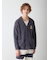 【ONLINE限定】【HOMME】ベビモコベアワンポイントカーディガン