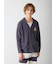 【ONLINE限定】【HOMME】ベビモコベアワンポイントカーディガン
